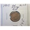Image 3 : 1908 MS-63 RED, ORANGE, AND BLUE INDIAN HEAD CENT