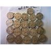 Image 1 : 21 PIECE BUFFALO NICKELS 1920-1929 WITH READABLE DATES