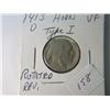 Image 1 : 1913-D VF TYPE 1 BUFFALO NICKEL RARE