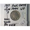 Image 1 : 1913-S VF TYPE 2 BUFFALO NICKEL RARE