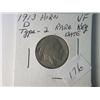 Image 1 : 1913-D VF TYPE 2 BUFFALO NICKEL  RARE