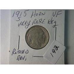 1915-S VFBUFFALO NICKEL VERY RARE KEY DATE