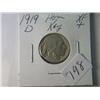 Image 1 : 1919-D XF + BUFFALO NICKEL KEY DATE