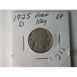 1925-D VF BUFFALO NICKEL KEY DATE