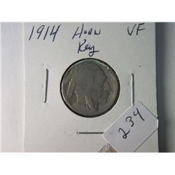 1914 VF BUFFALO NICKEL KEY DATE