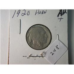 1920 AU BUFFALO NICKEL