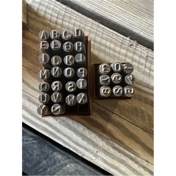 Letter and number punches