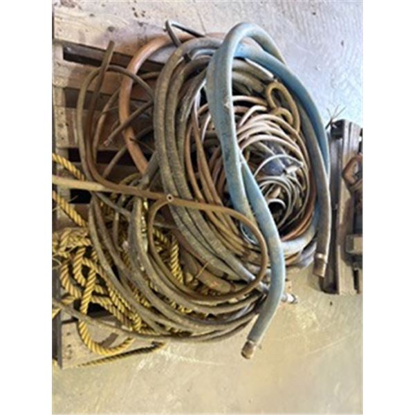 pallet of hose