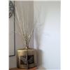 Image 5 : Mantle Statement Pieces - Metal Art Panel, 42" w/ Exotic Decor & More