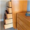 Image 3 : Vintage Teak Tallboy Chest Of Drawers