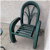 Image 11 : Metal Patio Dining Set with Cushions