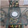 Image 2 : Metal Patio Dining Set with Cushions