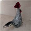 Image 4 : Murano Glass Rooster 10x8 w/ Decorative Ceramic Vase & Cork Trivets