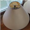 Image 2 : Exotic Layered Table Lamps with Shades 34" Tall