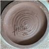 Image 5 : 22" Woven Basket with Pottery Jar and Metal Mask Idols