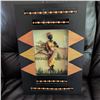 Image 2 : 20" Exotic Shadow Box Art with Abacus Style Bead Details