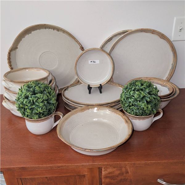 Mid Century Stoneware Pottery Collection