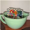 Image 9 : Foreign Pottery Collection w/ Fire King Pyrex & More