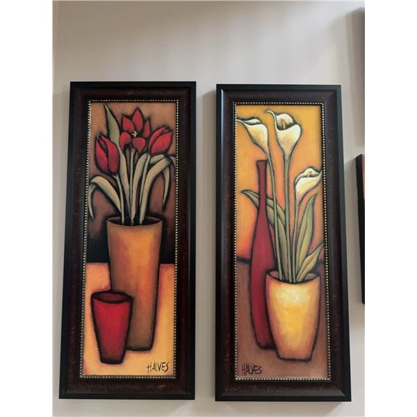 H. Alves Framed Floral Prints