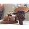 Image 5 : Carved Wood Busts and Artificial Orch