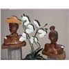 Image 8 : Carved Wood Busts and Artificial Orch