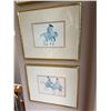 Image 3 : 4 Signed Horse Rider Prints