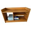 Image 1 : Wooden Open Shelving Unit with Divider