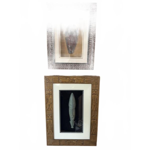 Framed 3D African Style Masks