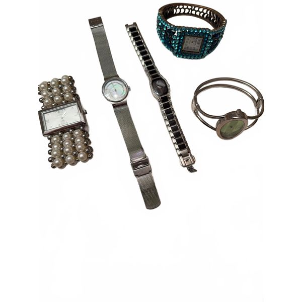 10k Gold Ring, Watches, and Earrings Lot