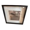 Image 1 : Framed Black and White Desert Photograph