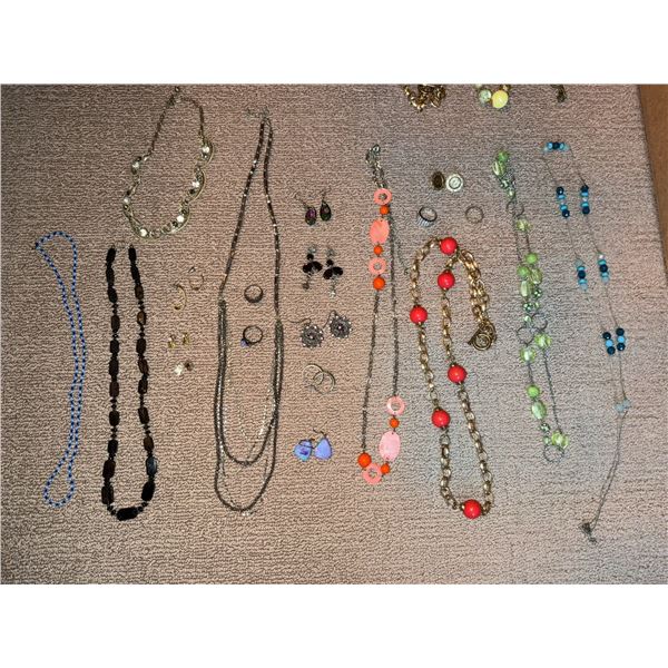 Fashion Jewellery Necklaces, Earrings, and Rings