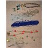 Image 2 : Costume Jewelry Lot with Necklaces, Earrings,