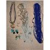 Image 3 : Costume Jewelry Lot with Necklaces, Earrings,