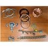 Image 4 : Fashion Costume Jewelry Lot Bracelets Rings