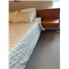 Image 6 : Teak Queen Bed with Built-In Side Tables