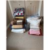 Image 1 : Linens, Blankets, and Laundry Hamper