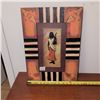 Image 2 : Framed 3D Relief Art with Figure Motif 14x21