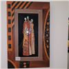Image 1 : Framed Shadow Box 3D Relief Art of Three Women 14x21