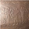 Image 4 : Framed Egyptian Motif Wall Hangings - 3D Shadow Box Scriptures w/ Decorative Mirror 20x20