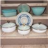 Image 1 : Beautiful Servingware Collection - Ivory/Gold Pots  Pottery & Ceramics