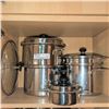 Image 2 : Stainless Steel Cookware Collection w/ Lids