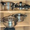 Image 5 : Stainless Steel Cookware Collection w/ Lids
