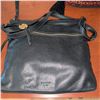 Image 3 : Margot Black Genuine Leather Crossbody & Tasselled Woven Bag