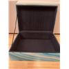 Image 7 : Decorative Vase, Candle Holder, and Jewelry Box Set. Teal Tiffany Green