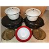 Image 1 : Cookware Lot with Roasters and Bowls