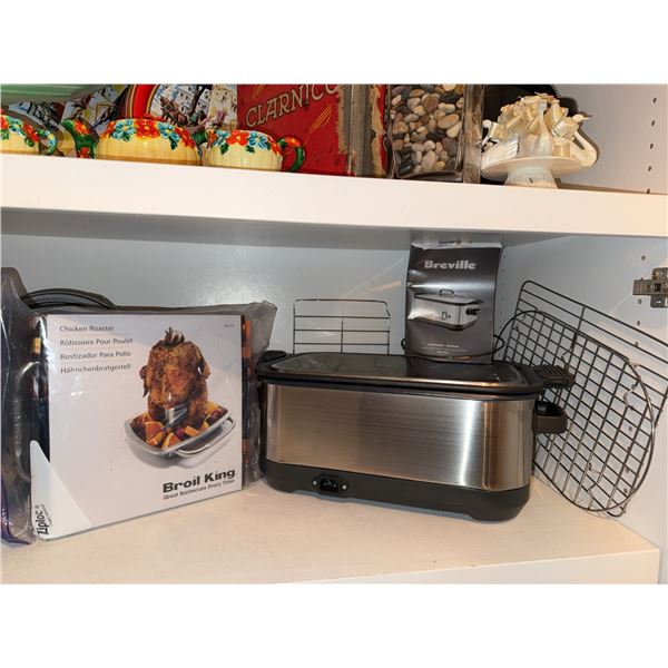 Breville Stainless Steel Slow Cooker and Broi