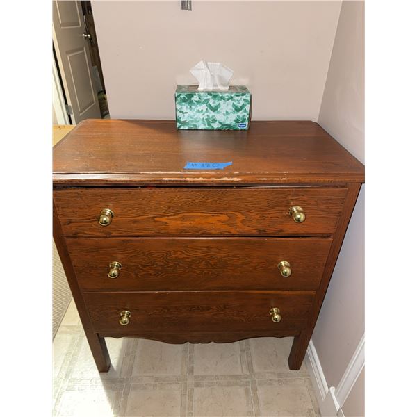 Very Old Dresser with Trunk of Tools