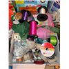 Image 3 : Holiday Gift Wrap and Ribbon Lot
