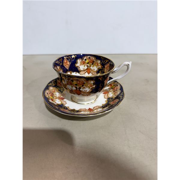Royal Albert, heirloom Avon shape cup, and saucer