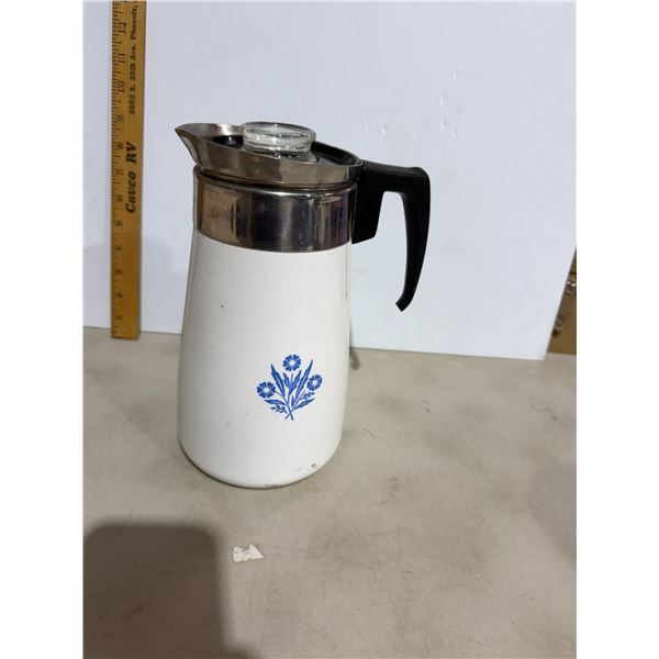 Corning ware 9 cup coffee, percolator
